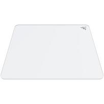 Razer Atlas - White, Glass Gaming Mousepad, Length: 450 Mm, Width: 400 Mm, Thick: 5 Mm, Tempered Glass, Anti-Slip Rubber Base balta