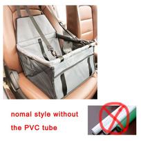 Naminių gyvūnėlių vežėjai šunų sėdynė su PVC vamzdeliu Dangtis Pad Carry Cat šuniuko krepšys Namas Automobilis Kelionės Sulankstomas hamakas Vandeniui atsparus šuns krepšio krepšelis