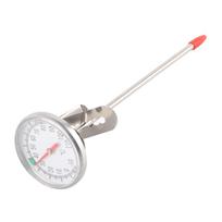 Stainless Steel Milk Thermometer ?10~110 celsius  Easy to Clean Coffee Frothing Accessories