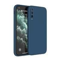 Telefono dėklas Samsung A30S A50 A50S A70 Kvadratinis Matinis Silikoninis Minkštas Prabangus Klasikinis Dėklai Fundas A30s tamsiai mėlyna spalva