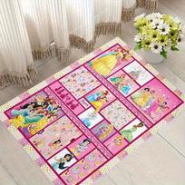 1pc Cartoon Characters Pattern Carpet Area Rug Non slip Carpet Hand Washable Floor Mat Suitable For Living Room Bedroom Home Decor Room Decor 60cm by 90cm
