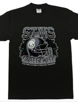 Streetwise Blitz Graphic T-Shirt Black M-L-XL-2XL-3XL<wbr/>-4XL-5XL Unisex T-Shirt M