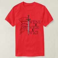 Veni Vici Vidi Roman Empire SPQR Roman Legion TShirt 100 Cotton ONeck Short Sleeve Summer Casual Mens Tshirt Streetwear S