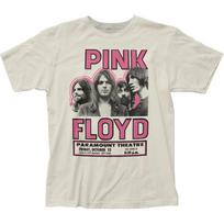 Pink Floyd Šou Plakatas Marškinėliai Vyriški Roko ir Rolo Klasikinės Grupės Marškinėliai Vintažiniai Balti XL