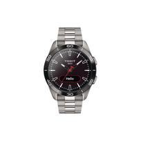 Tissot Touch Series Quartz Movement 50M Waterproof Watch 43.75Mm Black Dial Titanium Case Titanium Bracelet Men watches T153.420.44.051.00 Black Dial