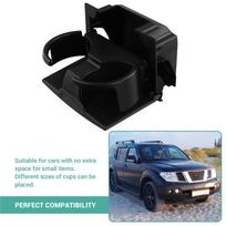 96965-ZP00C Rear Console Cup Holder For Nissan Frontier 2005- Pathfinder 2005-2012 Xterra 2005-2015 juoda pilka spalva