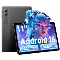 ExcitPower T30 11'' HD+ IPS Android 16 Tablet 64GB ROM 7000mAh WiFi PC Tablet pilka
