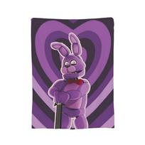 FNAF At Freddys Blankets Flannel Winter Multifunction Warm Throw Blankets for Home Car Bedspread Size: 75*100cm, Weight: 230 GSM