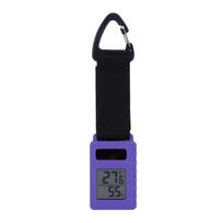 Ultra Light Temp Humidity Monitor Rechargeable Water Resistant Thermometer  Indoor Monitoring