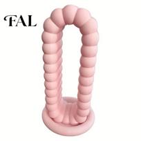 Sturdy Gaming Headset Mount 3D Printed Headphone Stand, Minimalist PETG Artistic Figure Display Unique Decorative Desk Accessory for Home Office rožinė