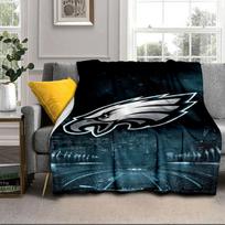 Philadelphia Eagles Night Game Portable Blanket/Soft Blanket Bedding Blanket Suitable for Travel Camping Living Rooms Offices Sofas Fan Gifts 75x90cm