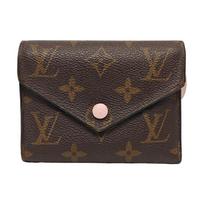 [Pre-Owned] Louis Vuitton Victorine Wallet 'Brown Monogram Canvas/Rose Ballerine Pink' - Good #IKR5IG ONE SIZE
