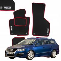 Velveliniai kilimėliai vw passat b6 2005-2010m. Automobilio šluostės siuvinėjimas r