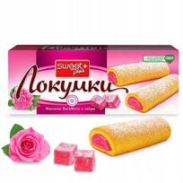 Lokumki 160g - ciastka z nadzieniem różanym, aromatyczne słodycze