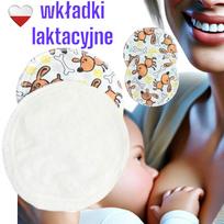 Wkładki laktacyjne pul bambus - pieski