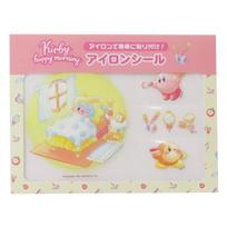 Kirby Happy Morning Sticker Good Morning Kirby 8202 873 Iron-on - rožinė