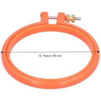 Plastic Cross Stitch Hoop Adjustable Design Adjustable Hoop Ring Durable Plastic Hoop  For DIY Art 4in