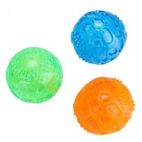3Pcs Bite Tough Dog Chew Ball TPR Hollow Pet Teething Toy Pet Interactive Ball  Small Medium Pets Ball Toy