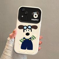 Soft Silicone Full Cover Phone Case Vivo S18 Pro S17 S16 With Cartoon Dog Design Shockproof Bumper vivo S18