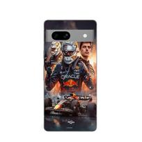 Phone case - MANIACASE - Google Pixel 7a - Silicone - Soft - Max Verstappen F1 art wallpaper juoda