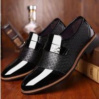 Classic PU Leather Men's Shoes Trend Luxury Men Shoes Wear-resistant Non Slip Mans Footwear Anti-slip Shoes Zapatos Hombre 38