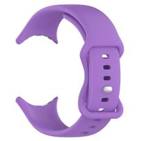 Full Cover Strap for Google Pixel Watch 3 45mm Strap Running Soft Breathable Lightweight Bracelet for Pixel Watch 3 45mm Band Pixel watch 3 45mm violetinė