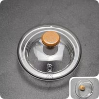 Borosilicate Glass Teapot with Bamboo Handle and Filter, Large Capacity, Heat-Resistant for Boiling Water cover