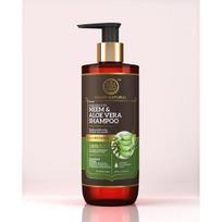 Khadi Natural Neem & Aloevera Shampoo | Shampoo for Hair Growth,Artificial fragrance free | Suitable for All Hair Types | 310 ml