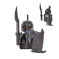 1 vnt. Uruk-hai Orko Armijos Grupė Orko Figūrėlės Modelis Konstruktoriai LOTR Kaladėlės Viduramžių Žaislai Vaikams dovanos