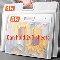 New Arrival: Sketchbook Storage Album - 4k Draft Folder for Sketches & Drawings
