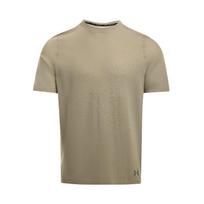 Under Armour Vanish Elite Seamless Fade Comfortable Skin-Friendly Fashion Simple Moisture-Wicking Short Sleeve T-Shirt Men T-Shirts Khaki 1385805-299 S beige