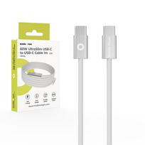 Mobile Origin 60W UltraSlim USB-C to USB-C Cable 1 m CB11 White