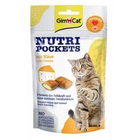 GIMCAT Nutri pockets Cheese – skanėstas katėms – 60g