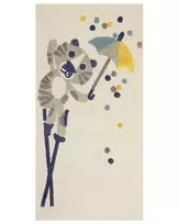 Vaikiškas kilimas SINGKIL spalvotas 80 x 150 cm medvilninis