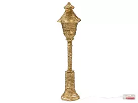 Kalėdinė LED dekoracija ALFTANES Žibintas 62 cm aukso spalvos