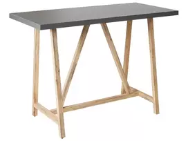 Sodo baro stalas TALAMONE 140 cm 70 cm pilkas