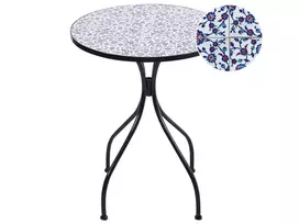Bistro staliukas CAMPRENA 60 cm 60 cm metalinis juodas