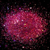 10g Holographic Hexagon Chunky Glitter Epoxy Resin Filler Flakes Laser Sparkly Sequins for DIY Epoxy Resin Nail Art Fillings 10 Grams tamsiai rausva spalva