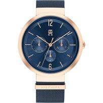 Laikrodis TOMMY HILFIGER 1782541. Kvarcas, Spalva mėlyna. Moteris.