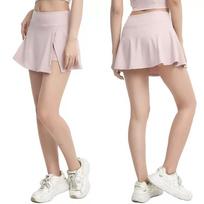 Sige Tu Tennis Skirt for Women, Summer Two-In-One Quick-Dry Fitness Short Skirt, Running Training Yoga Skirt Pants L