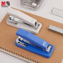M&G (M&G) Rotatable Stapler, Classic 360-Degree Swivel Stapler, Durable Business Office Supplies, Single Pack Gray ABS91627 Back-To Essential