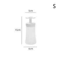 210/350 ml prieskonių spaudžiamas buteliukas apverčiamas medaus/kečupo/džemo/salotų indelis padažų dozatoriai pietų dėžutei spaudžiami stiklainiai S