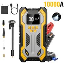 2000A Car Jump Starter 22.2Wh Portable Outdoor Emergency Power Supply with Air Compressor Booster Jumper Cables Car Battery