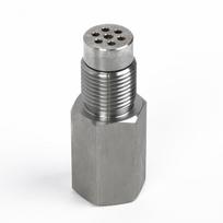 M18*1.5 Mini Catalytic Lambda Oxygen Sensor Spacer SS304 Oxygen Sensor Bung Car Fault Lamp Shield Adapter sidabras