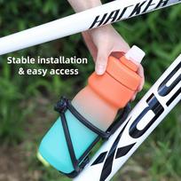 Universal Bike Water Bottle Cage Adjustable 68-90mm Ultra Light Holder Fits Most Cups for Professional Cycling Training one size