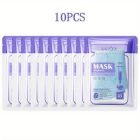 Hydrating Vitamin B5 Face Mask Freeze Dried Technology Deep Moisture Repair for All Skin 10pc