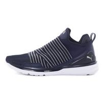 PUMA IGNITE Men Mesh Synthetic Leather Mid Top Lifestyle Shoes Blue White 190506-02 41