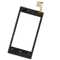 Front Glass Lens Sensor Panel For Nokia Lumia 520 phone Touch Screen Digitizer juoda