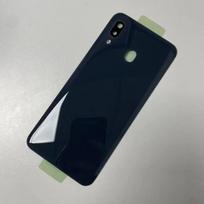 back cover For Samsung Galaxy A30 A40 A50 A70 2019  phone Rear Plastic Housing Panel Replace With Camera Lens A30 Black