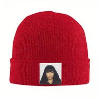 Super Freaky Girl Nicki Minaj Print Bonnet Hats Beanie Hats Graphic Skullies Beanies Winter Cute Adult Unisex Kpop Head Wra
